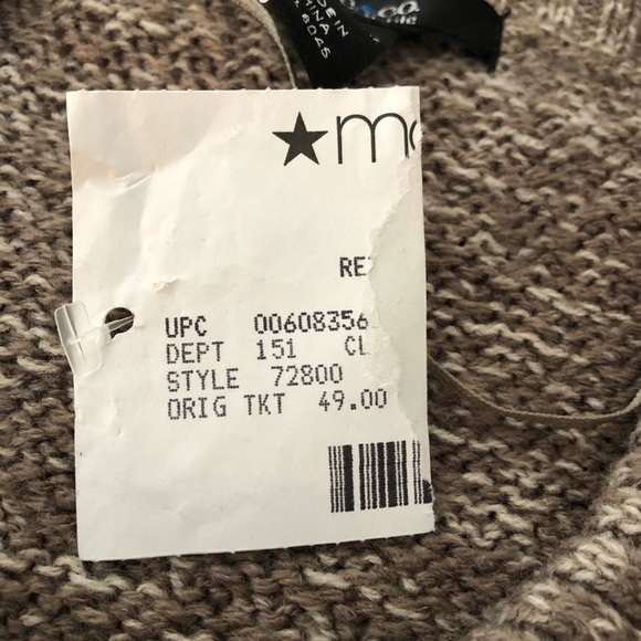 Style & Co buckle sweater vest - Picture 3 of 5